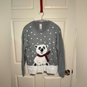 Holiday Time polar bear sweater